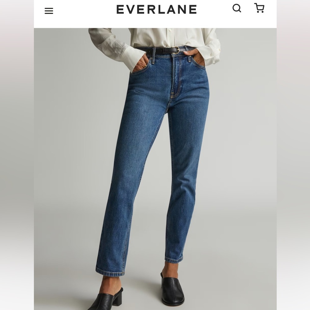 Everlane original cheeky jeans 26.5” inseam